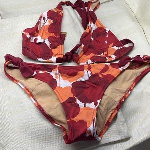 BCBG max Azria, two piece swimsuit bikini size M